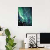 Noordelijke Lichte Scandinavia Poster (Thuiskantoor)