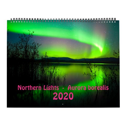 Noordelijke Lichten 2020 - Grote kalender (Hoes)