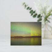 Noordelijke lichten (Aurora borealis) Briefkaart (Staand voorkant)