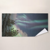 Noordelijke lichten badhanddoek (Badhanddoek)