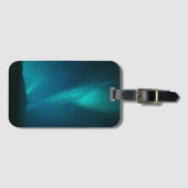 Noordelijke lichten bagagelabel (Voorkant (horizontaal))