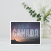 Noordelijke lichten briefkaart (Staand voorkant)