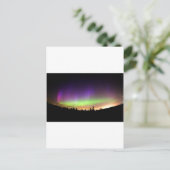 Noordelijke lichten briefkaart (Staand voorkant)