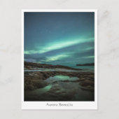 Noordelijke lichten briefkaart (Voorkant)