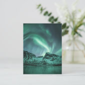 Noordelijke lichten briefkaart (Staand voorkant)