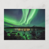 Noordelijke lichten briefkaart (Voorkant)