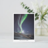 Noordelijke lichten briefkaart (Staand voorkant)