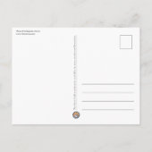 Noordelijke lichten briefkaart (Achterkant)