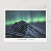Noordelijke lichten briefkaart (Voorkant)
