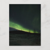Noordelijke lichten briefkaart (Voorkant)