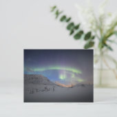 Noordelijke lichten briefkaart (Staand voorkant)