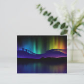 Noordelijke lichten briefkaart (Staand voorkant)