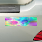 Noordelijke lichten bumpersticker (Op auto)