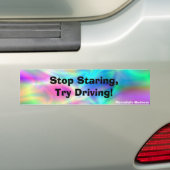 Noordelijke lichten bumpersticker (Op auto)