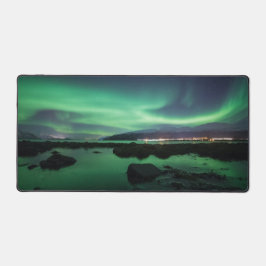 Noordelijke lichten bureaumat