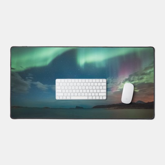 Noordelijke lichten bureaumat (Keyboard & Muis)
