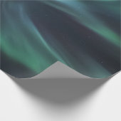 Noordelijke lichten cadeaupapier (Hoek)