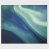 Noordelijke lichten cadeaupapier (Vlak)