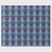 Noordelijke lichten cadeaupapier (Vlak)