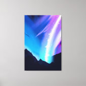 Noordelijke lichten canvas afdruk (Voorkant)