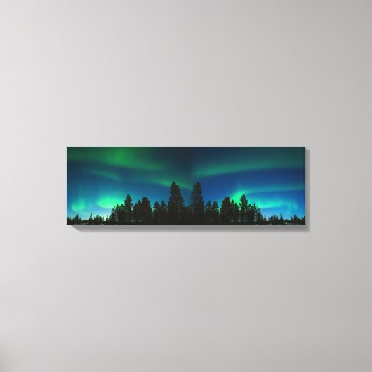 Noordelijke lichten canvas afdruk (Voorkant)