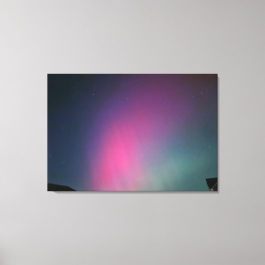 Noordelijke lichten canvas afdruk (Voorkant)