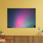 Noordelijke lichten canvas afdruk (Insitu (Woonkamer))