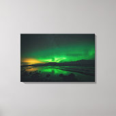 Noordelijke lichten canvas afdruk (Voorkant)