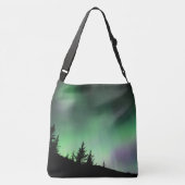 Noordelijke lichten crossbody tas (Achterkant)
