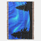 Noordelijke lichten deken (Voorkant Verticaal)