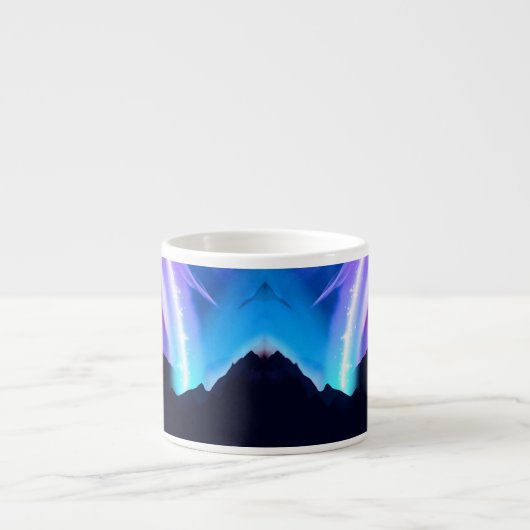 noordelijke lichten espresso kop (Voorkant)