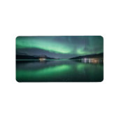 Noordelijke lichten etiket (Voorkant)