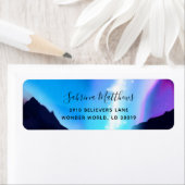 Noordelijke lichten etiket (Insitu)