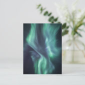 noordelijke lichten feestdagenkaart (Staand voorkant)