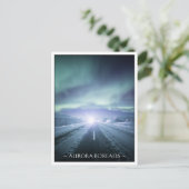 Noordelijke Lichten Finland Briefkaart (Staand voorkant)