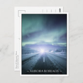 Noordelijke Lichten Finland Briefkaart (Voorkant / Achterkant)