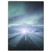 Noordelijke Lichten Finland Klembord (Achterkant)