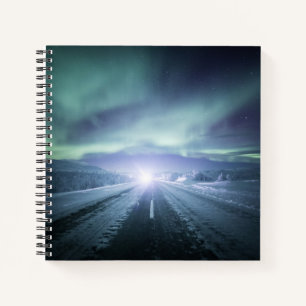 Noordelijke Lichten Finland Notitieboek