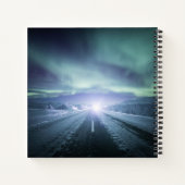 Noordelijke Lichten Finland Notitieboek (Achterkant)