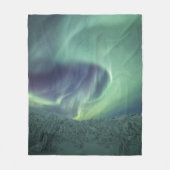 Noordelijke lichten fleece deken (Voorkant)