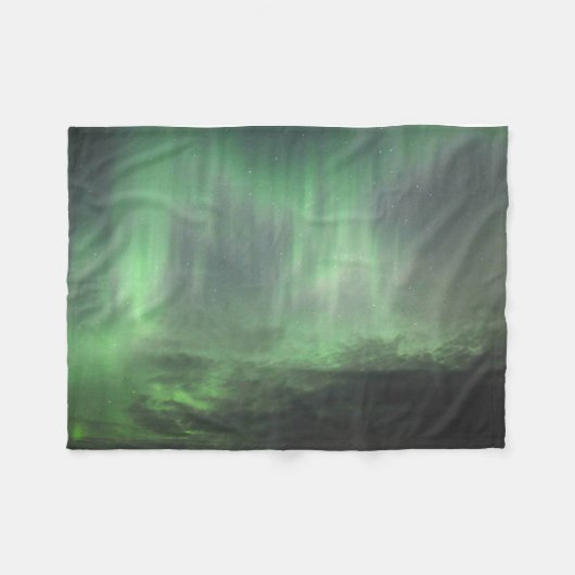Noordelijke lichten fleece deken (Voorkant (Horizontaal))