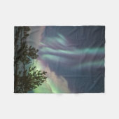 Noordelijke lichten fleece deken (Voorkant (Horizontaal))