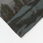 Noordelijke lichten fleece deken (Hoek)