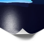 Noordelijke lichten foto afdruk (Hoek)