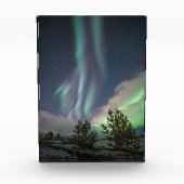 Noordelijke lichten fotoblokken (Voorkant)