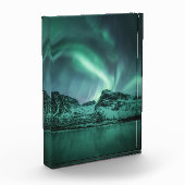 Noordelijke lichten fotoblokken (Links)