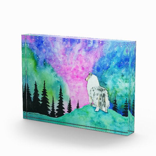 Noordelijke lichten fotoblokken (Rechts)