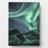 Noordelijke lichten fotoplaat (voorkant)