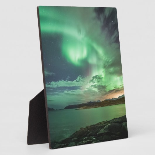 Noordelijke lichten fotoplaat (Zijkant)