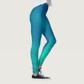 Noordelijke lichten geïnspireerd - Leggings (Rechts)